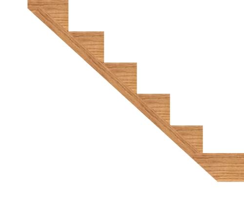 6-STEP PLYWOOD STRINGER TAN EA