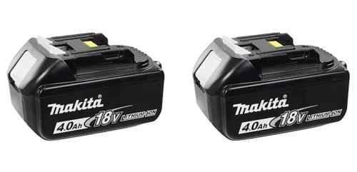 MAKITA 18V 4AH TWIN BATTERY PACK