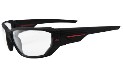 DAWSON EDGE EYEWEAR M/BLK CLEAR VAPOUR SHIELD LENSE