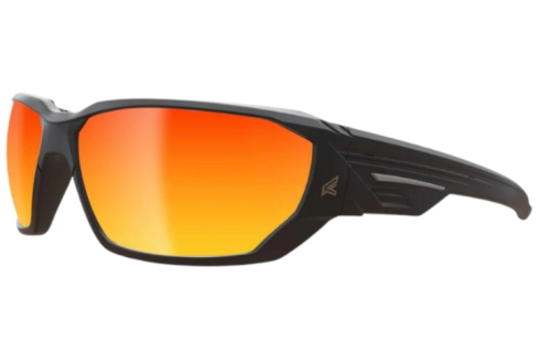 DAWSON EDGE EYEWEAR M/BLK AQUA PRECISION RED MIRROW LENSE