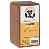 BRICK SALT IODIZED 4LB