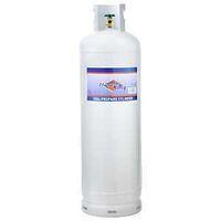 LP CYLINDER W/POL VALVE 100LB