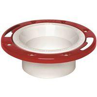 CLOSET FLANGE-METAL RING PVC