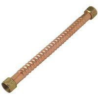 WATER HEATER CONN 3/4FX3/4FX18