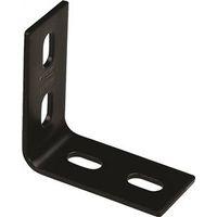 BRACE CORNER 3.1X1.5X1/8 BLK