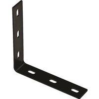 BRACE CORNER 7.1X1.5X1/8 BLK