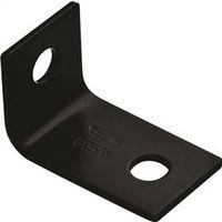 BRACE CORNER 2.5X1.5X1/8 BLK