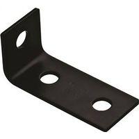BRACE CORNER 3.5X1.5X1/8 BLK