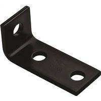 BRACE CORNER 3.5X1.5X3/16 BLK