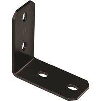 BRACE CORNER 6.2X3X1/8 BLK STL