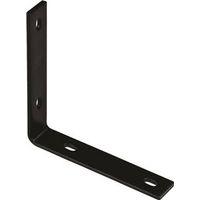 BRACE CNR 8.25X1.5X1/4 BLK STL