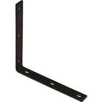 BRACE CORNER 12.25X1.5X1/4 BLK