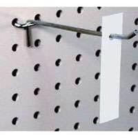 PEG HOOK/TAG HOLDER 1-1/4X4IN