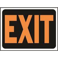 SIGN EXIT HYGLO 9X12IN PLASTIC
