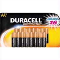 BATTERY ALKALINE CU TOP 18/AA