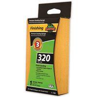 SANDING SPONGE 3X5X1IN 320GRT