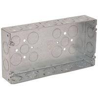 BOX 3GANG 1-5/8DEEP 1/2-3/4 KO