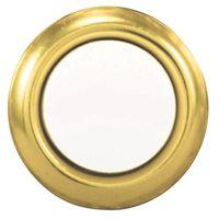 BUTTON PUSH LIGHTED GOLD