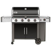 GRILL LP BLK 4-BURNER W/SIDE