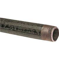 PIPE STEEL BLACK 3/8 IN X 10FT