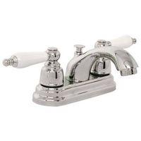 LAV FAUCET 2-HNDL POPUP CHROME