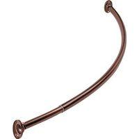 SHOWER ROD CURVED VB 52-72IN