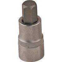 SOCKET HEX BIT 4MM 3/8DR MET
