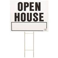 LAWN SIGN OPEN HOUSE 20X24IN
