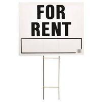 LAWN SIGN FOR RENT 20X24IN