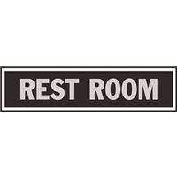 SIGN RESTROOM PRINCESS ALUM