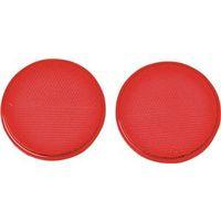 REFLECTOR PRESS ON 3-1/4IN RED