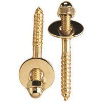 TOILET SCREW SET 1/4X2-1/2