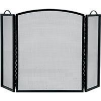 FIRESCREEN 3PNL 32X51.75IN BLK
