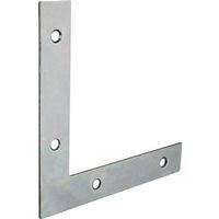 BRACE CNR FLT STL 3-1/2X5/8 ZN