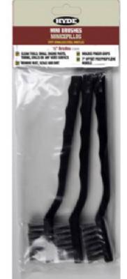 BRUSH MINI STAINLESS STEEL 3PK