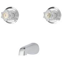 TUB FAUCET 2-HNDL CHROME