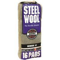 PAD STEEL WOOL 1 MEDIUM