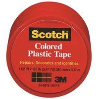 TAPE PLASTIC RED 1-1/2X125IN