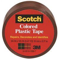TAPE PLASTIC BROWN 1-1/2X125IN