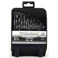BIT SET HSS 21PC 1/16-3/8IN