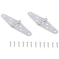 HINGE STRAP STEEL LD 2IN GALV