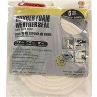 WEATHERSTRIP TAPE 1-1/4X10FTWH