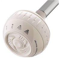 SHOWERHEAD 4-SETTING WHITE