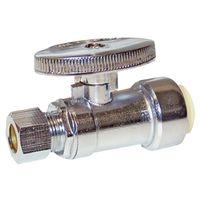 VALVE STRT 1/2X3/8COMP