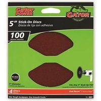 5IN 100GRIT PSA DISC 4PK