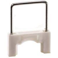 STAPLE INSUL 200/PK WHT 3/8IN