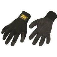 GLOVE KNIT BACK LATEX PALM LRG