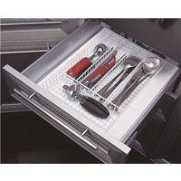 WHITE SILVERWARE STORAGE TRAY
