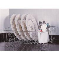 DISH DRAIN CHROME