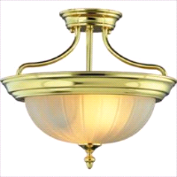 FIXTURE CEIL 2LT FRO MELON BB